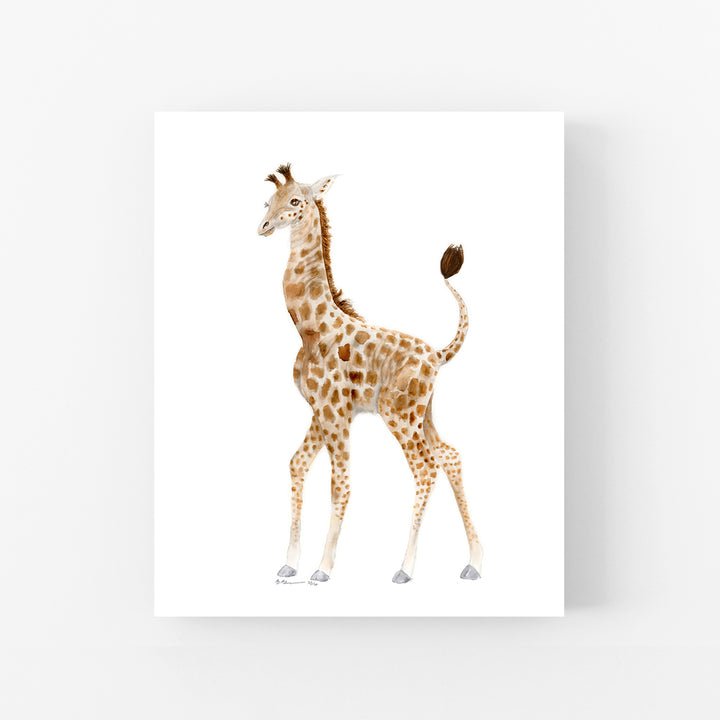 Baby Giraffe Print 2 - Tiny Toes Design