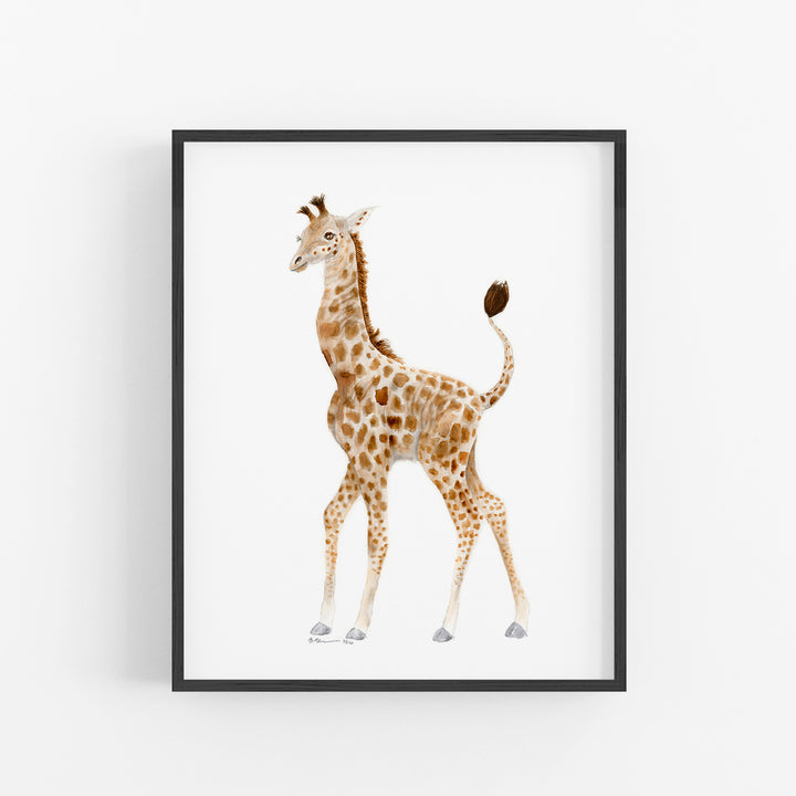 Baby Giraffe Print 2 - Tiny Toes Design