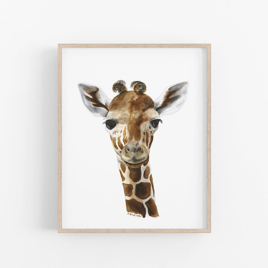 Baby Giraffe Print - Tiny Toes Design