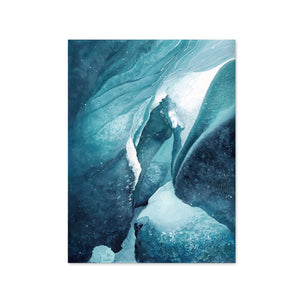 Ice Cave Abstract