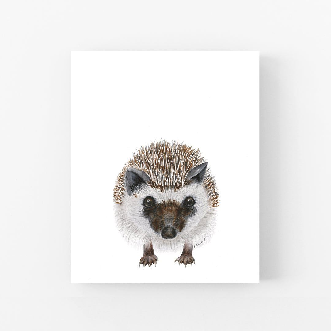 Baby Hedgehog Print - Tiny Toes Design