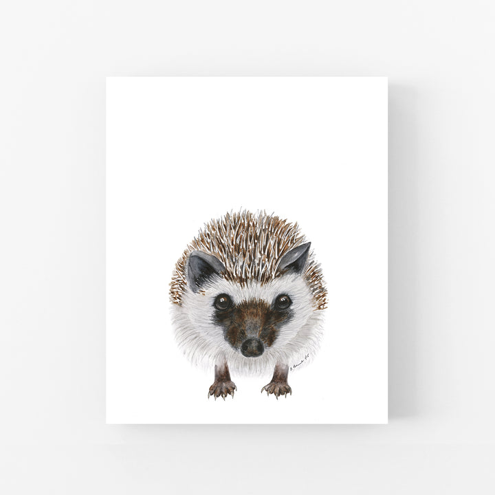 Baby Hedgehog Print - Tiny Toes Design