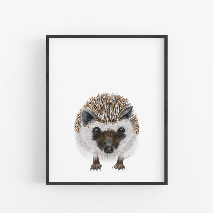 Baby Hedgehog Print - Tiny Toes Design