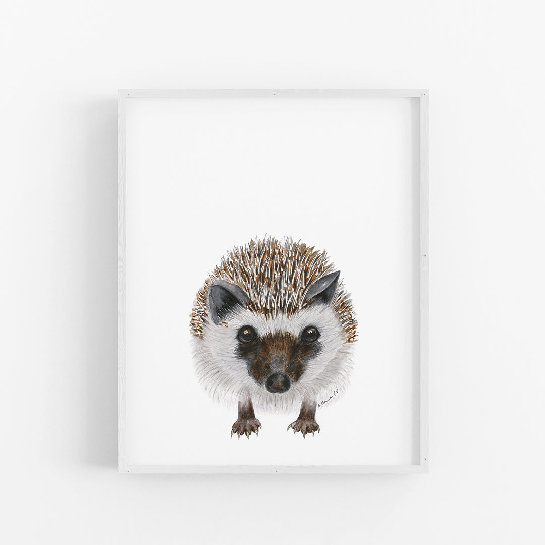 Baby Hedgehog Print - Tiny Toes Design