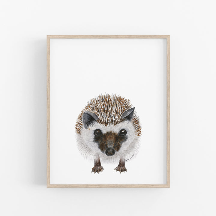 Baby Hedgehog Print - Tiny Toes Design
