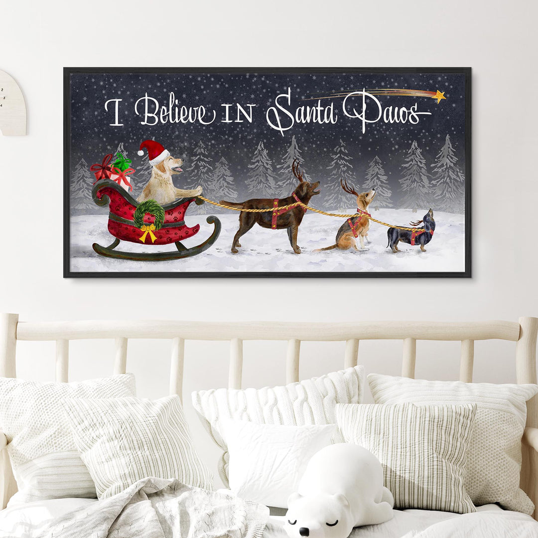 I Believe in Santa Paws - Tiny Toes Design
