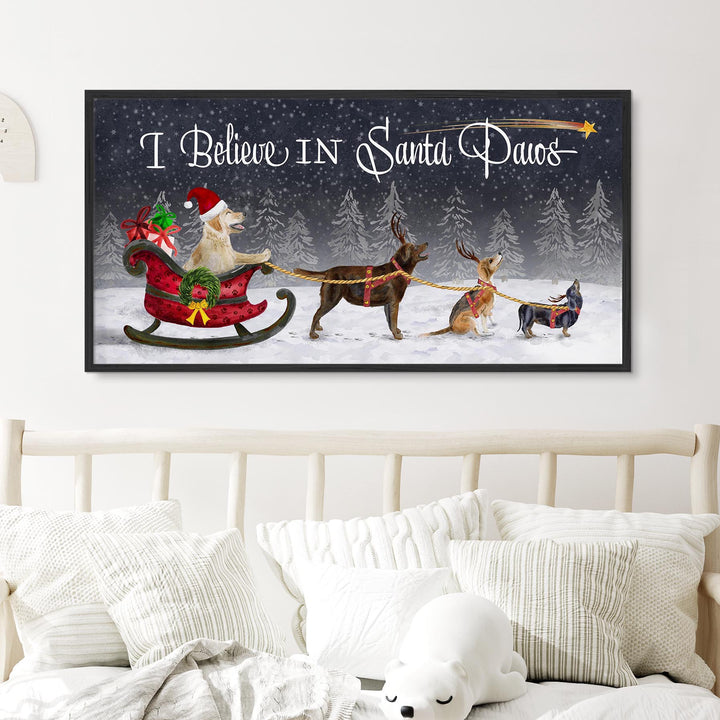 I Believe in Santa Paws - Tiny Toes Design