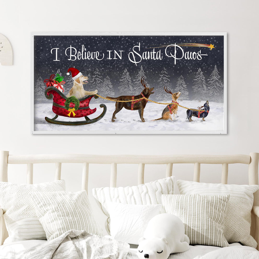 I Believe in Santa Paws - Tiny Toes Design