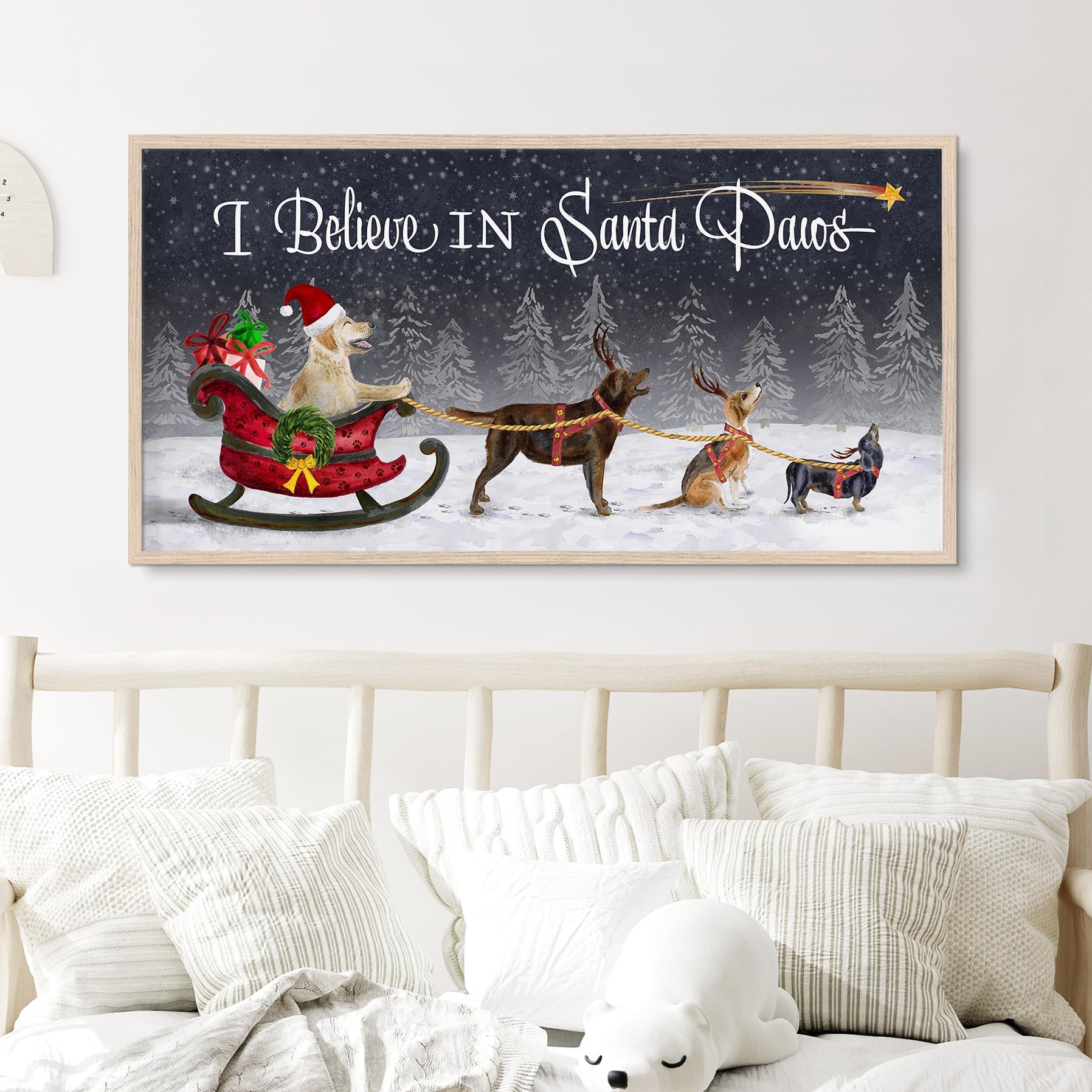 I Believe in Santa Paws - Tiny Toes Design
