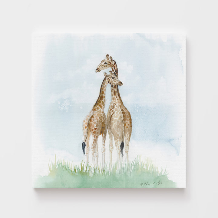 Kindred Giraffes print - Tiny Toes Design