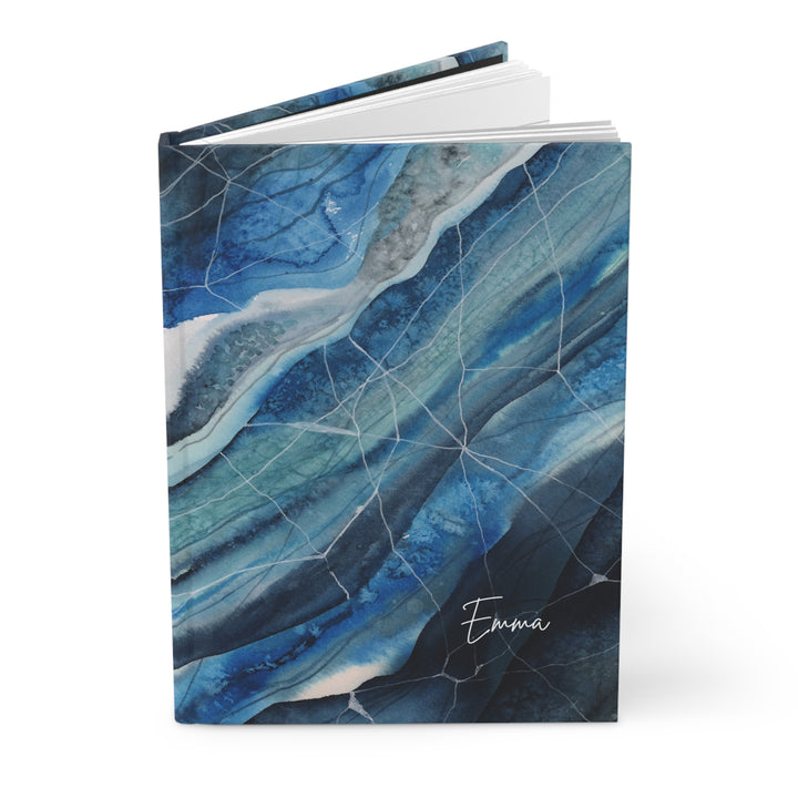 Personalized Journal Abstract Watercolor