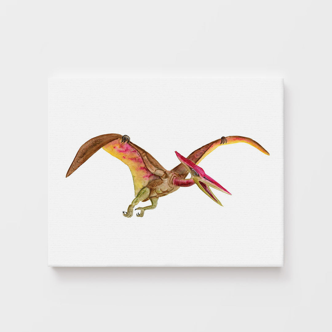 Pteranodon Illustration - Dinosaurier Wandkunst