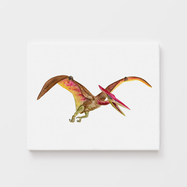 Pteranodon Illustration - Dinosaurier Wandkunst