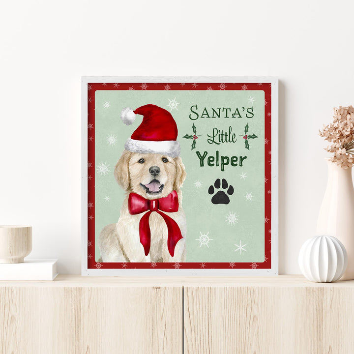 Santa's Little Yelper - Tiny Toes Design
