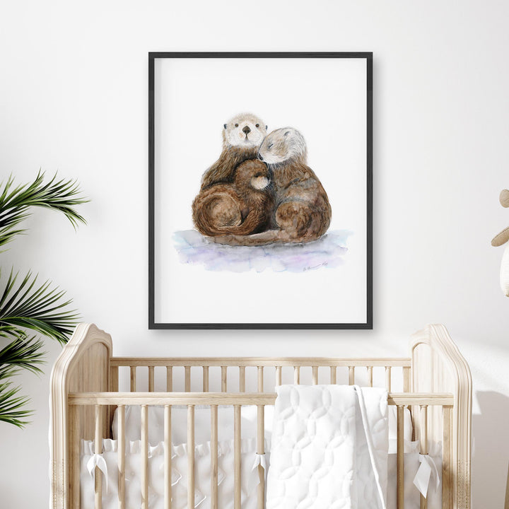 Sea Otter Family - Tiny Toes Design