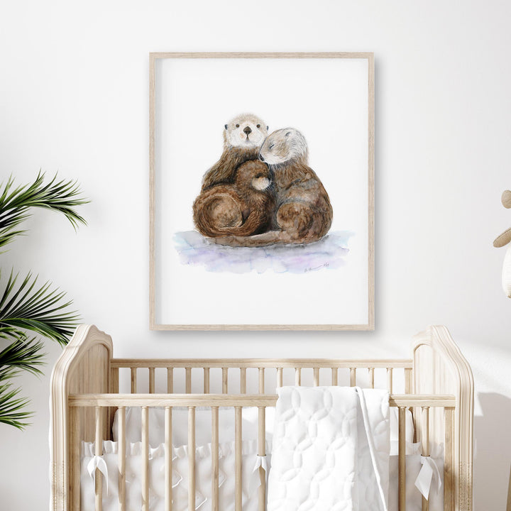 Sea Otter Family - Tiny Toes Design