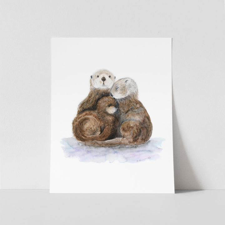 Sea Otter Family - Tiny Toes Design