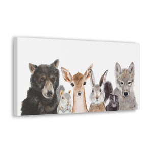 Forest Friends Gallery Wrapped Canvas