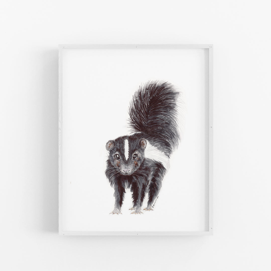 Baby Skunk Print - Tiny Toes Design