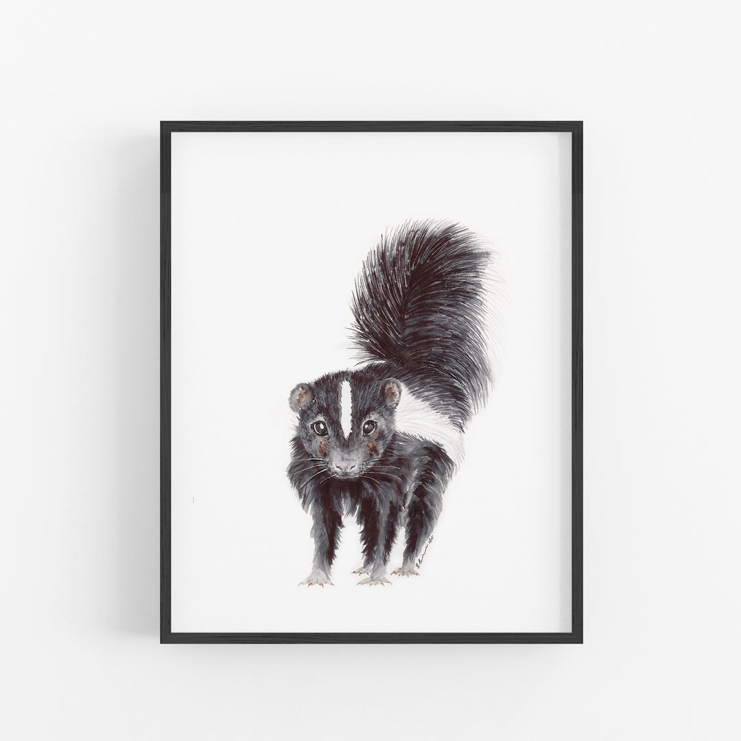 Baby Skunk Print - Tiny Toes Design