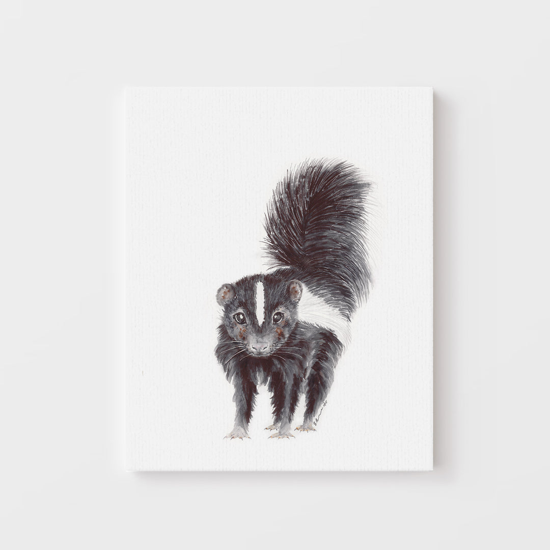 Baby Skunk Print - Tiny Toes Design