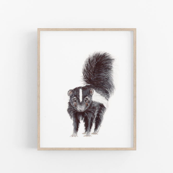 Baby Skunk Print - Tiny Toes Design