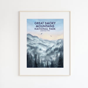 Great Smoky Mountains National Park Poster
