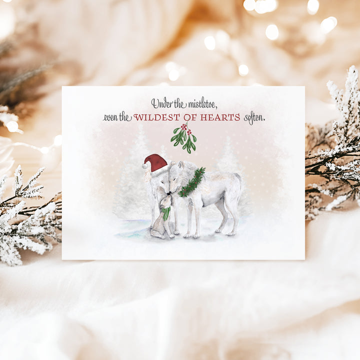 Holiday Animal Family Card Set