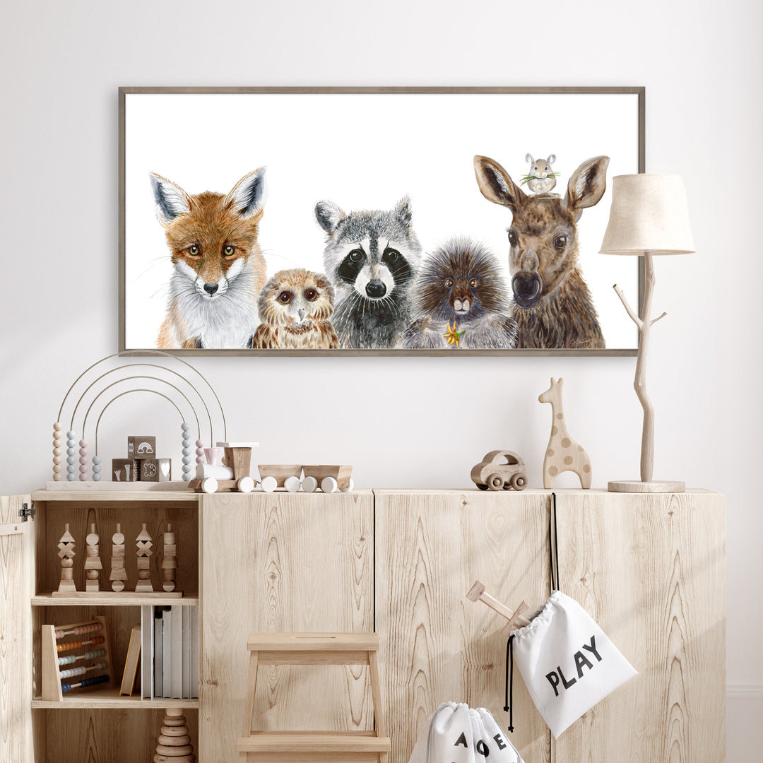 Woodland Nursery Art