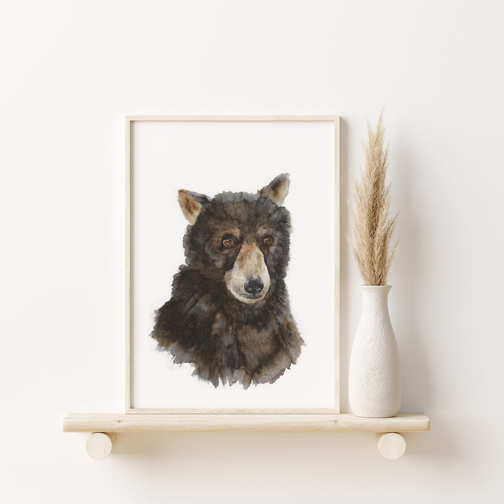 Baby Bear Cub Nursery Decor - Tiny Toes Design
