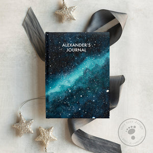 Custom Journal Space Themed