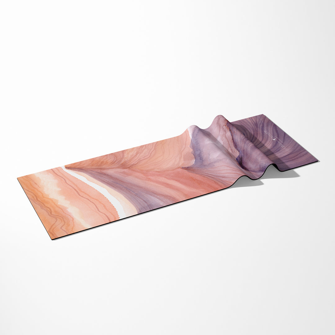 Custom Canyon Themed Yoga Mat