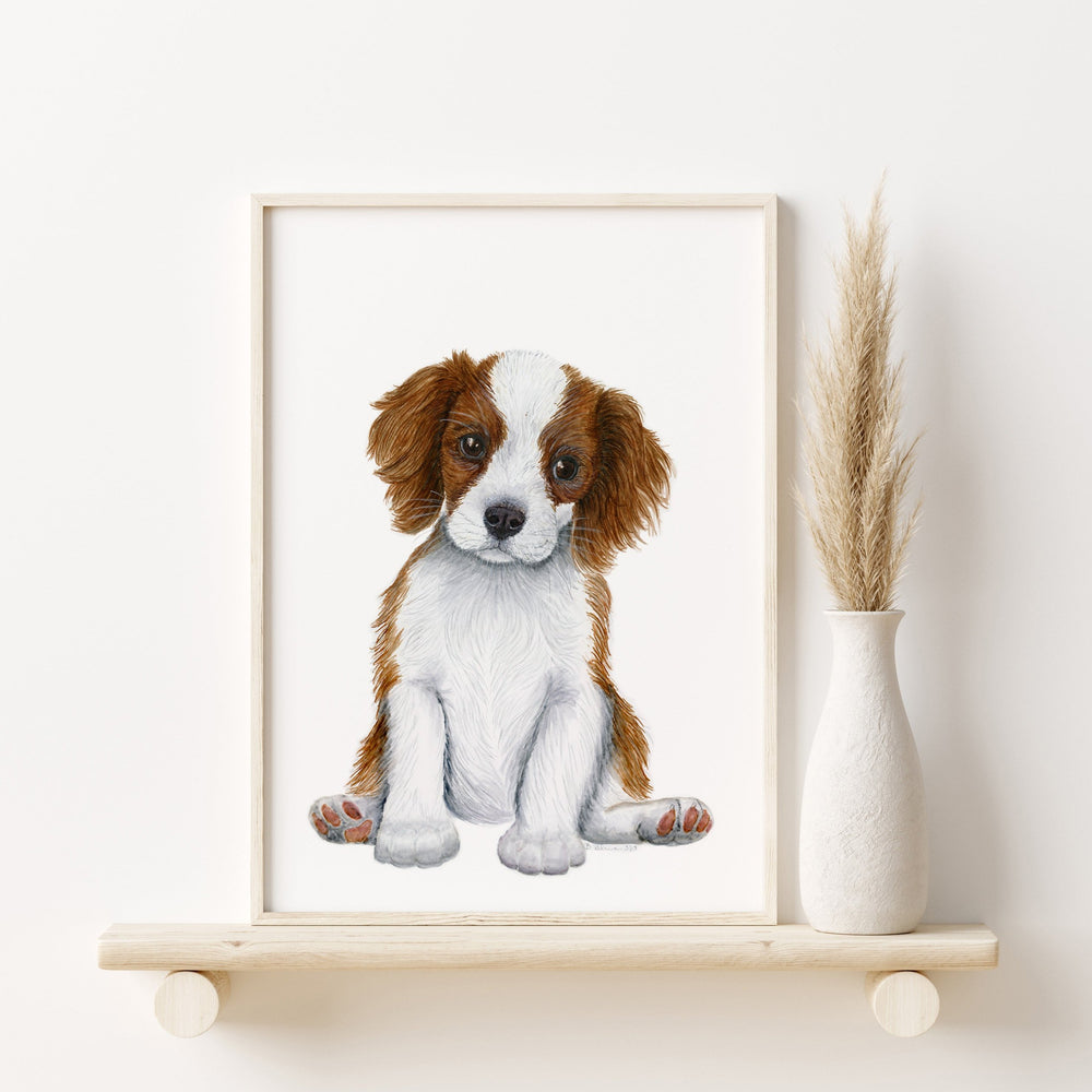 Cavalier King Charles Spaniel Puppy - Tiny Toes Design