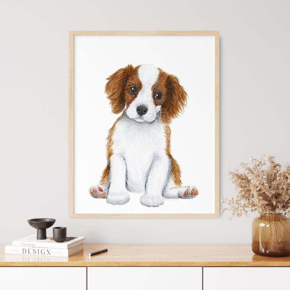Cavalier King Charles Spaniel Puppy - Tiny Toes Design