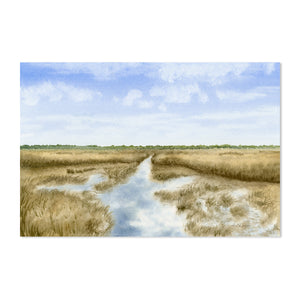 Everglades Watercolor Art