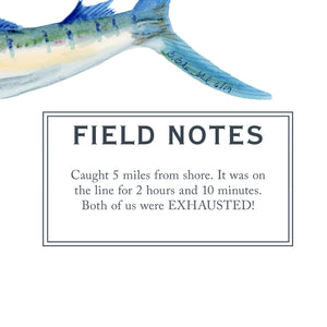 Field Notes on Personalized Fish Mount
