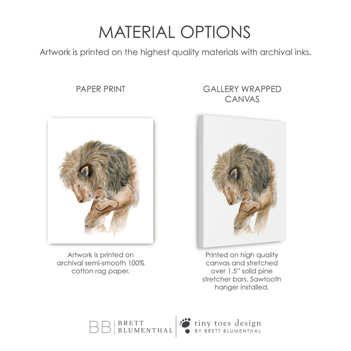 Material Options for Wall Art