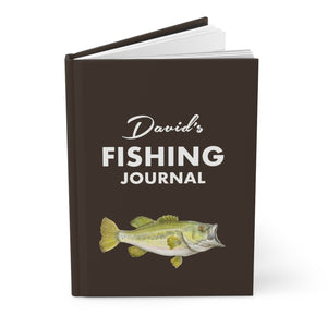 Fishing Journal in Brown