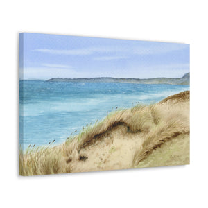 Coastal Watercolor Gallery Wrapped Canvas