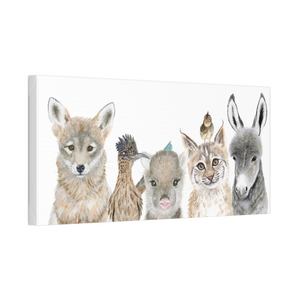 Southwest Animals Gallery Wrapped Canvas