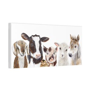 Gallery Wrapped Canvas Farm Nursery Decor