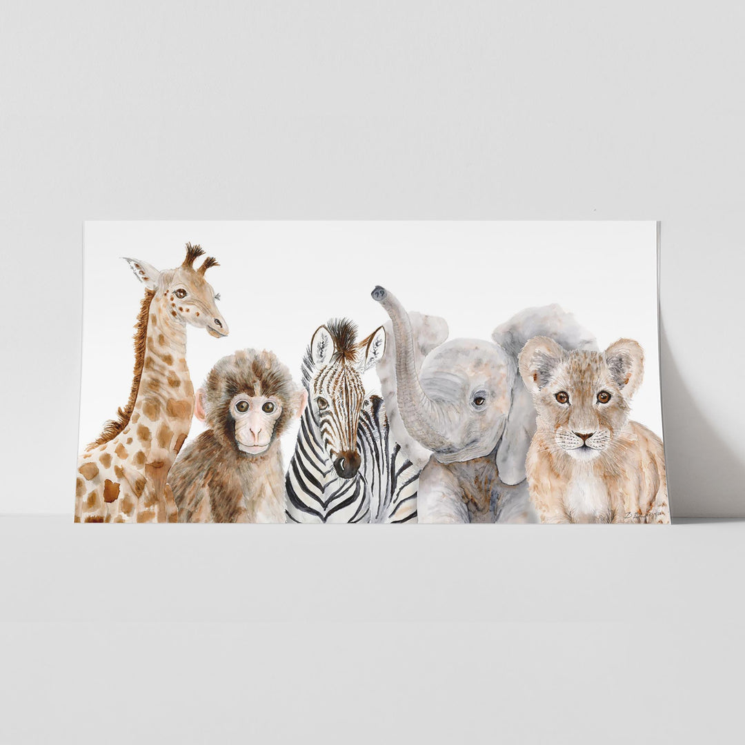 Safari-Tierbabys