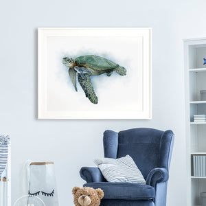 Sea Turtle Nursery Art