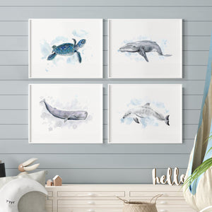 Ocean Animal Nursery Art Print Set