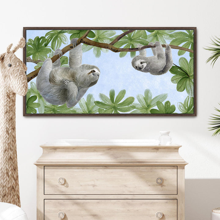 Take Your Time Sloth Print - Tiny Toes Design