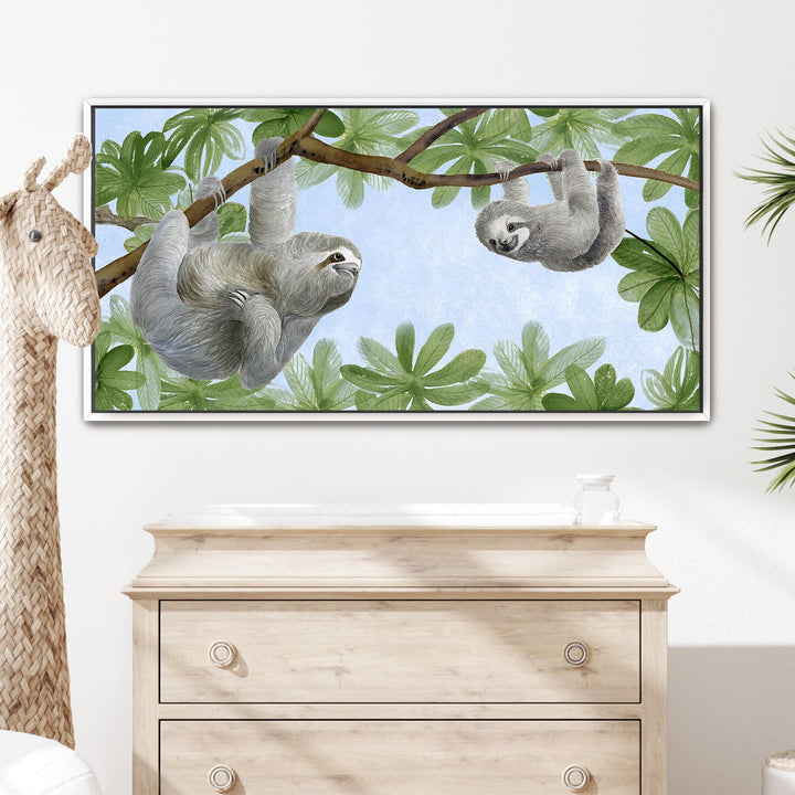 Take Your Time Sloth Print - Tiny Toes Design