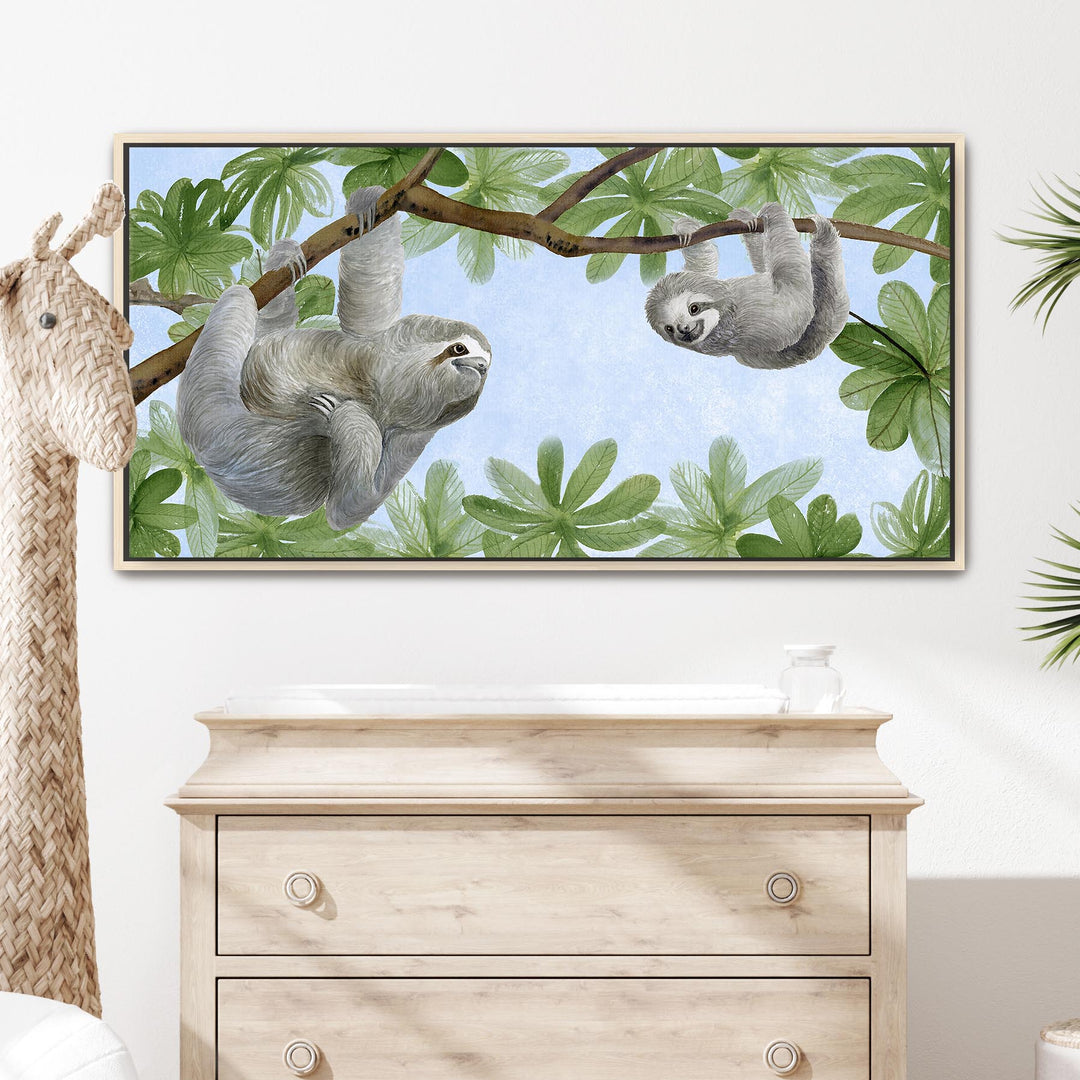 Take Your Time Sloth Print - Tiny Toes Design