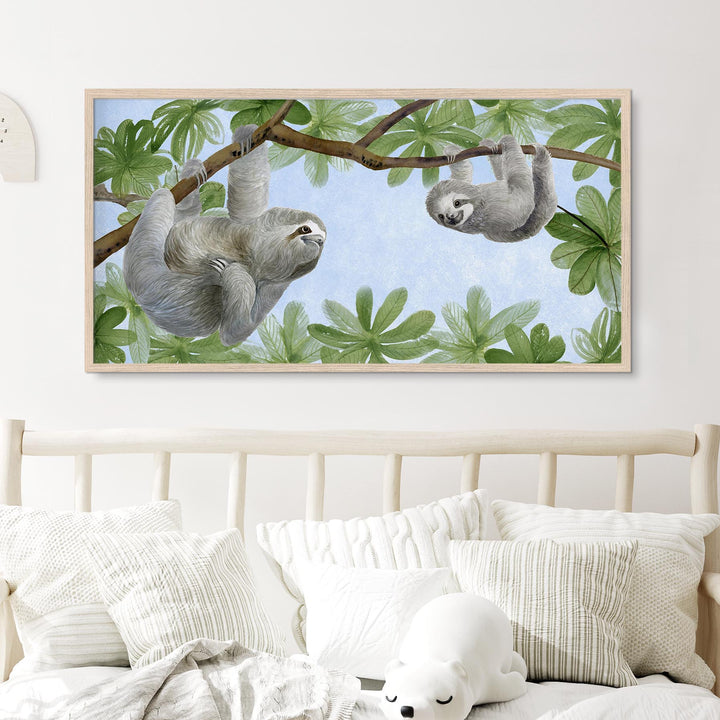 Take Your Time Sloth Print - Tiny Toes Design
