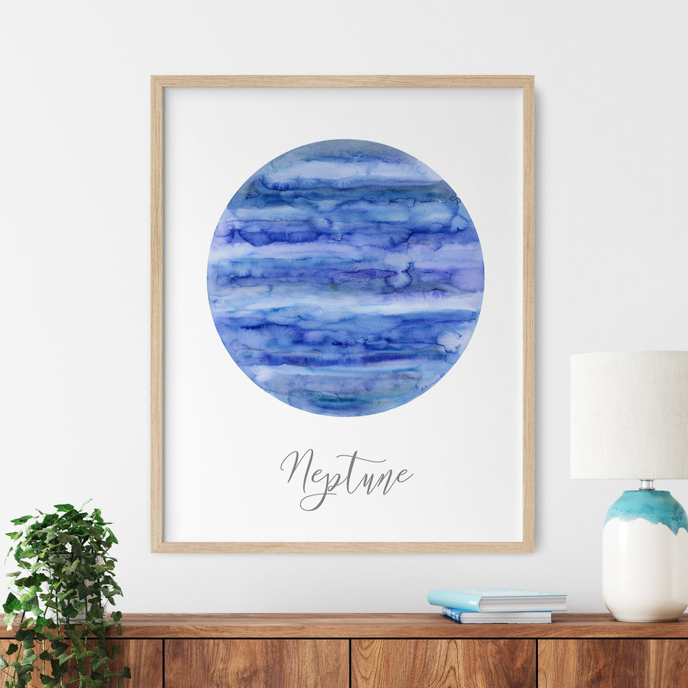 a picture of a blue circle with a name on it