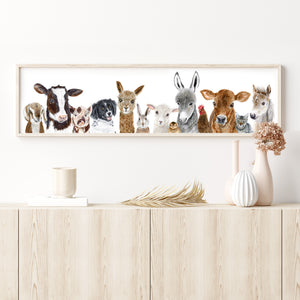 Farm Animal Nursery Decor